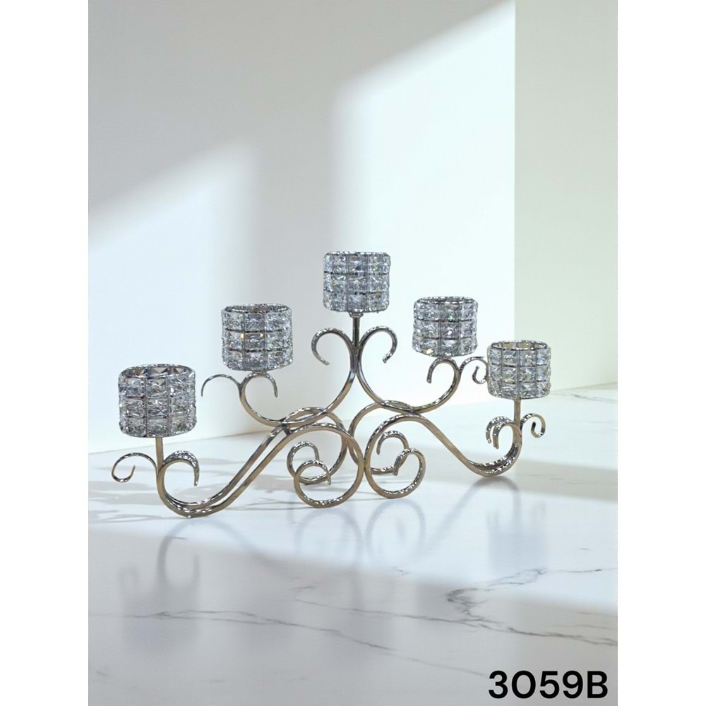 3059.B-KRİST.ŞAMDAN 5Lİ MTL AYAK GMŞ -FURKAN