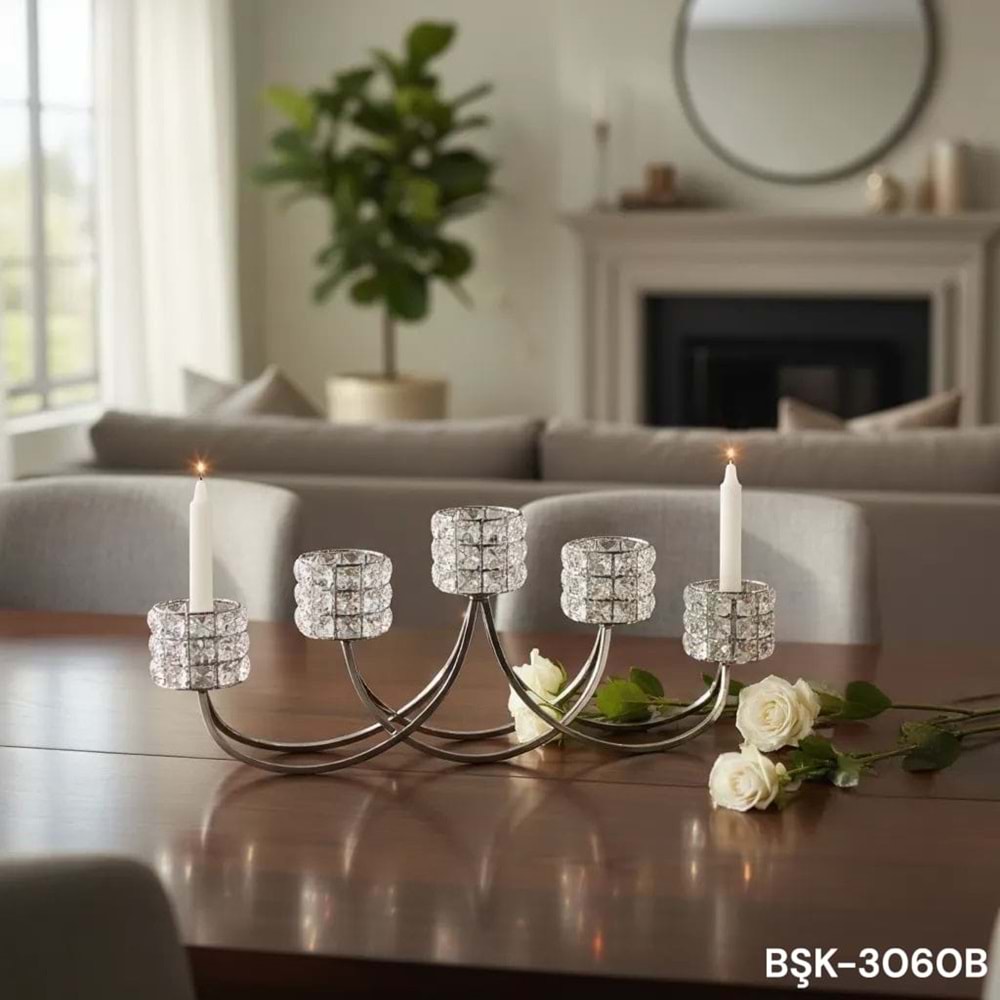 3060.B-KRİST.ŞAMDAN 5Lİ MTL AYAK GMŞ -FURKAN