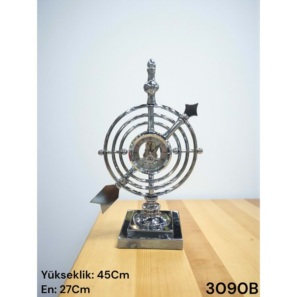 3090.B-MASA SAATİ DEKOR LÜX GMŞ -FURKAN