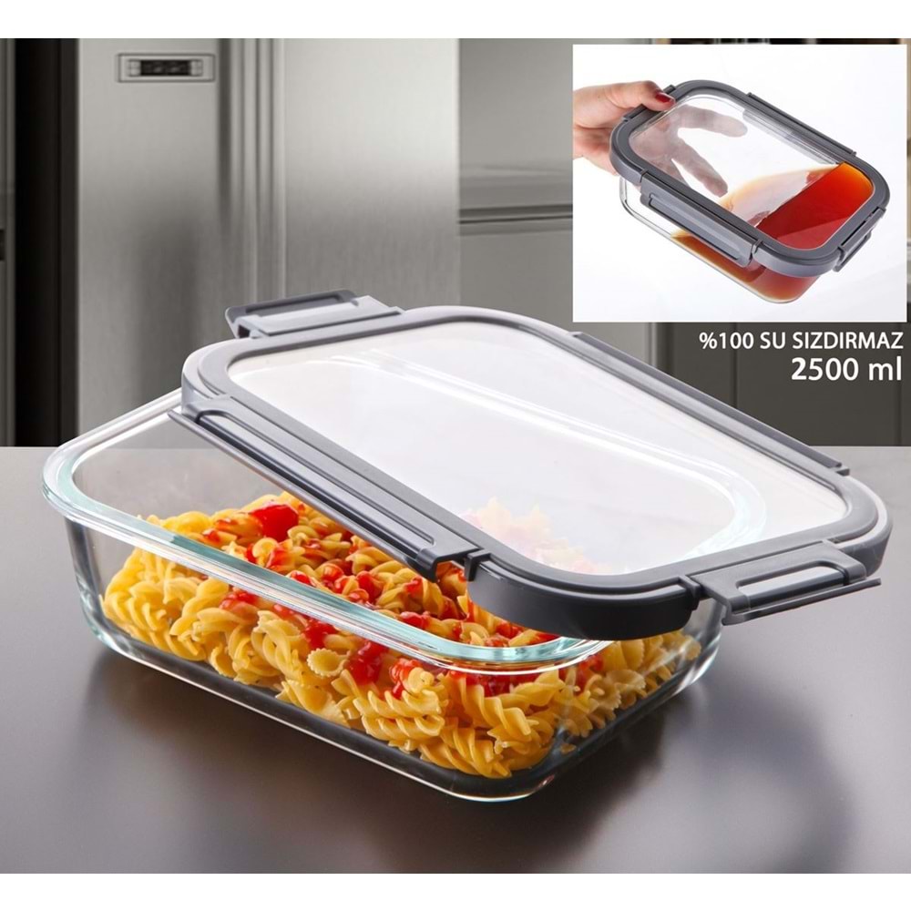 3366-CAM SAKLAMA KABI 2500ML-GÖNÜL