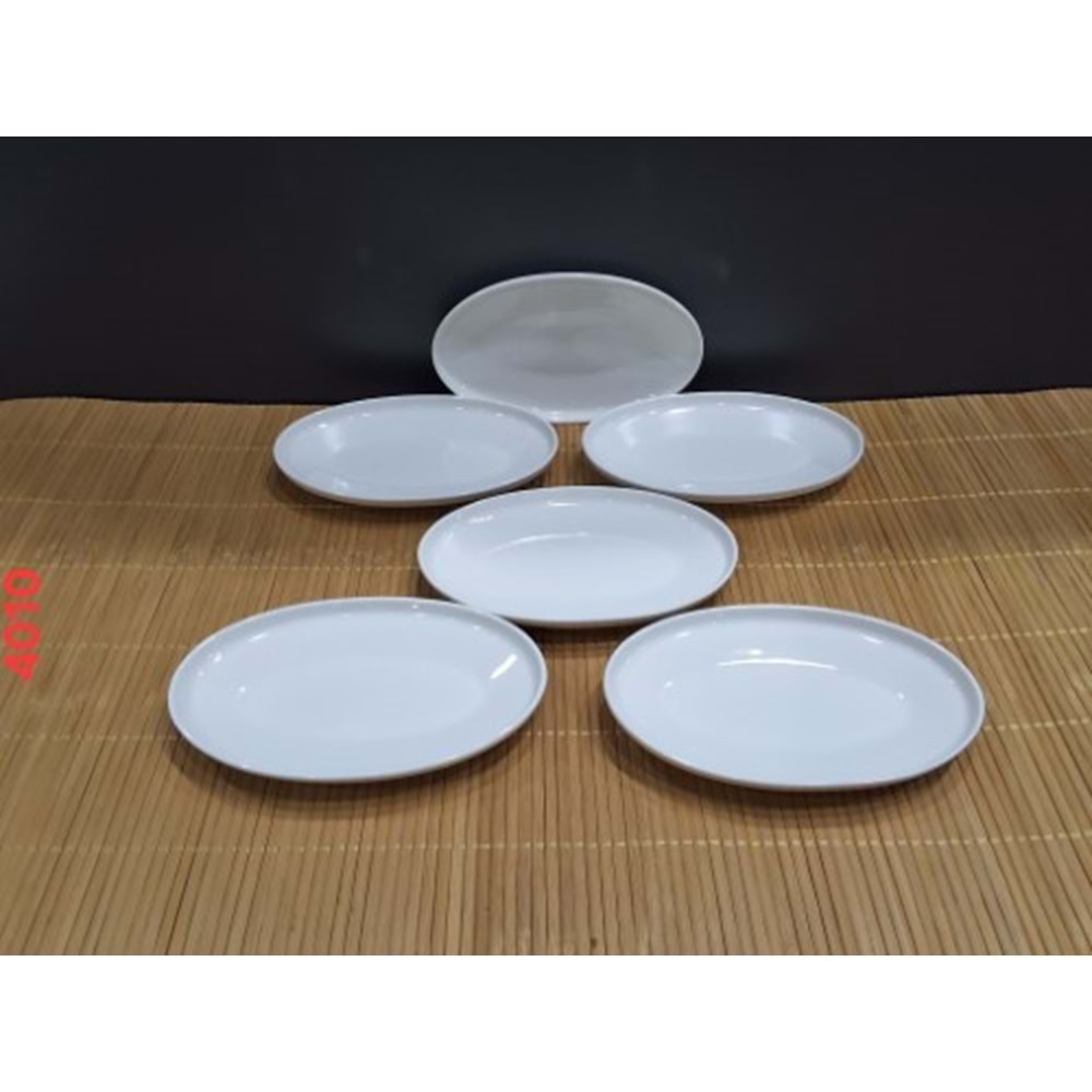 4010-PORS.TABAK 6 LI OVAL SADE 16*10 -GÖNÜL