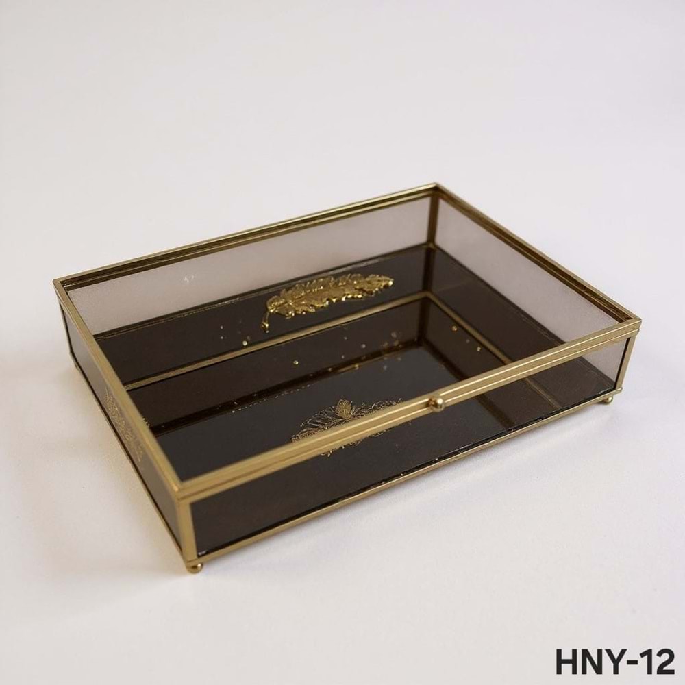 HNY.12 -CAM ÇİKOLATALIK SANDIK -GÜVEN