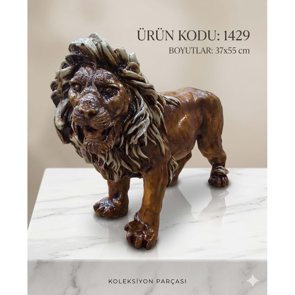 1429.KH -BİBLO ASLAN BATTAL KAHVE -İNCİ
