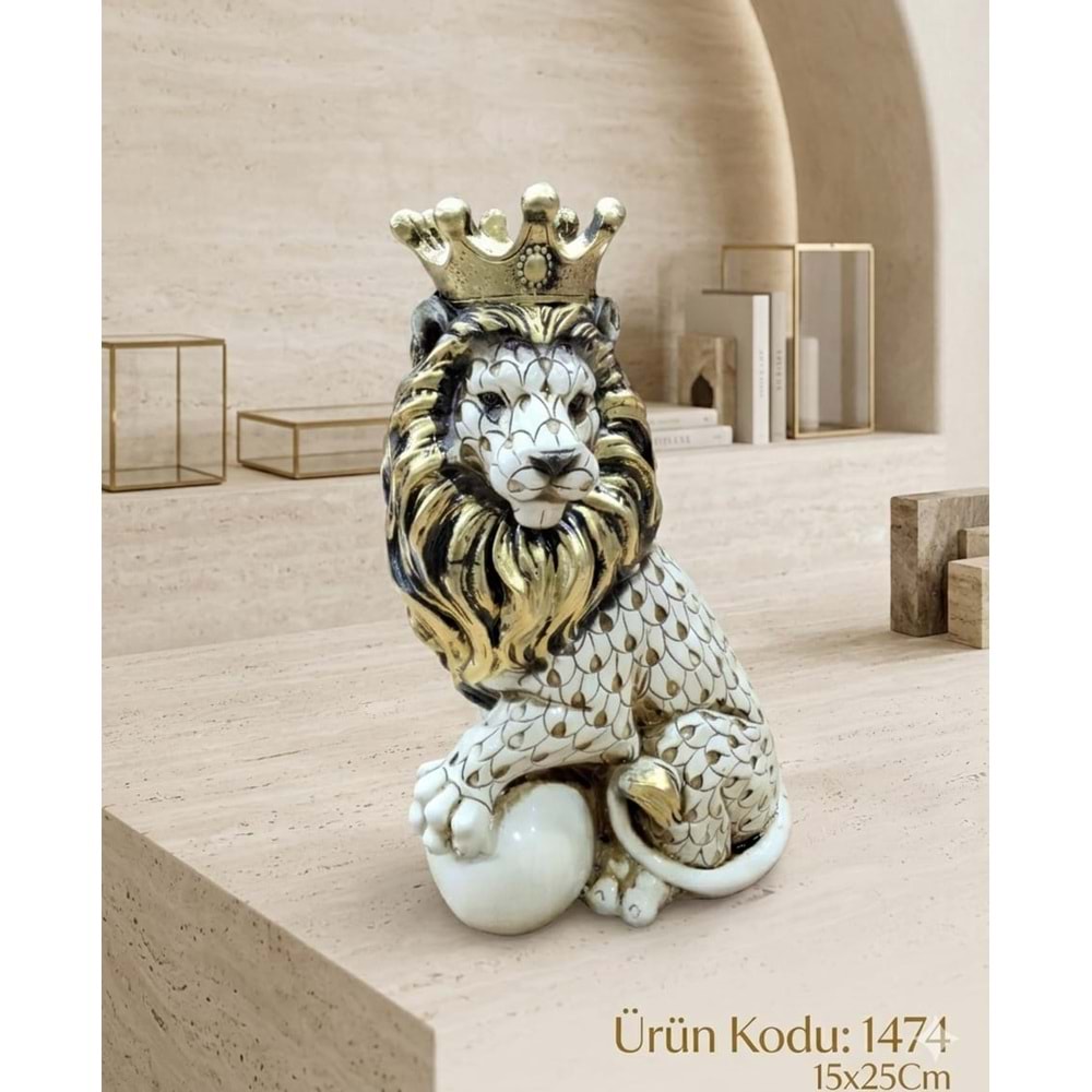 1474.BY -BİBLO ASLAN TOPLU BYZ -İNCİ