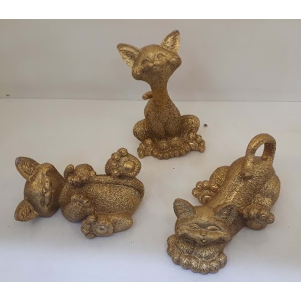 586.SA-3 LÜ ŞIMARIK KEDİ SARI-İNCİ