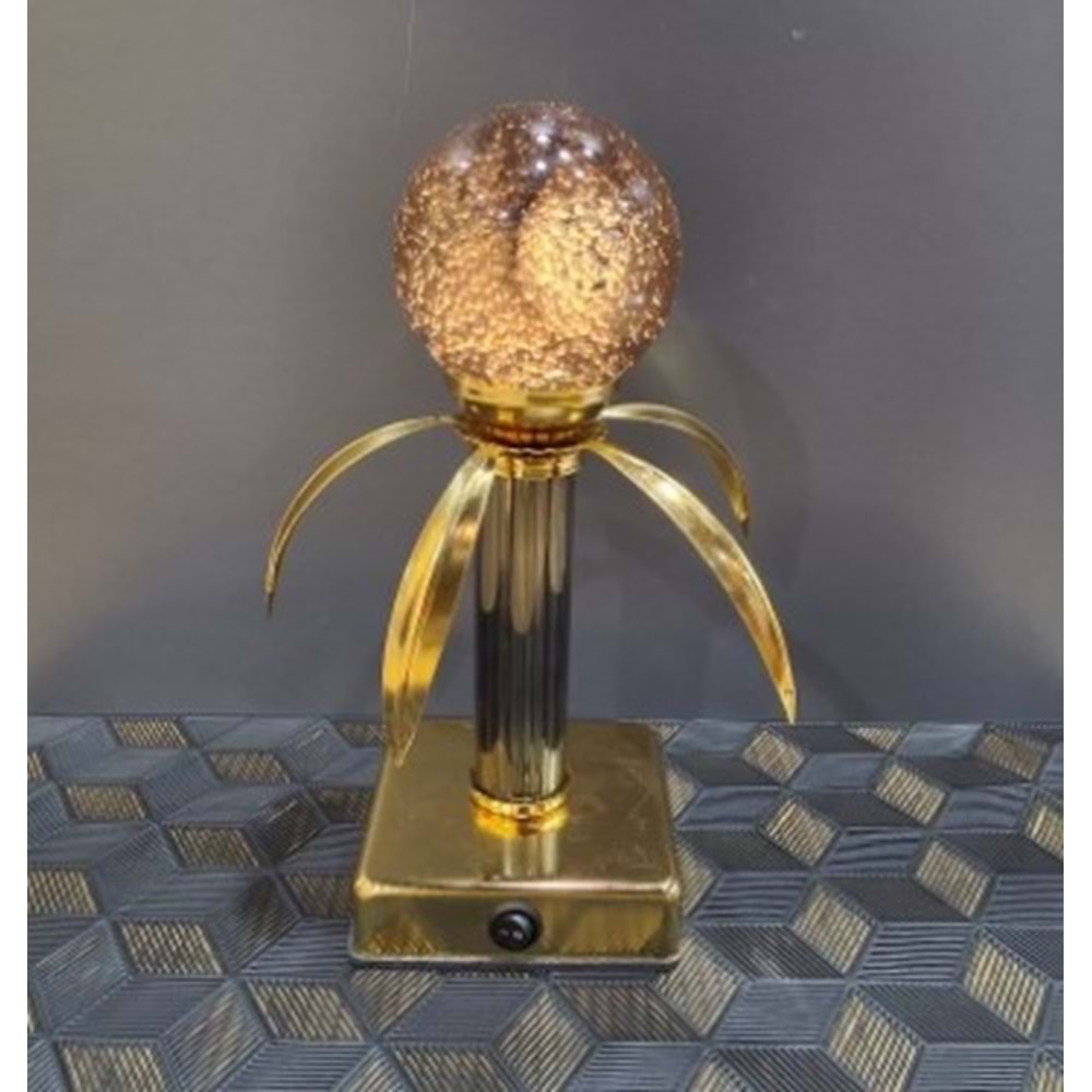 UM.16.GF-IŞIKLI KÜRE BYK GOLD FÜME -İNCİ