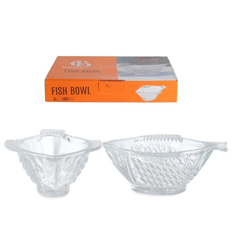 BALIK -CAM KASE 6LI -İPEK