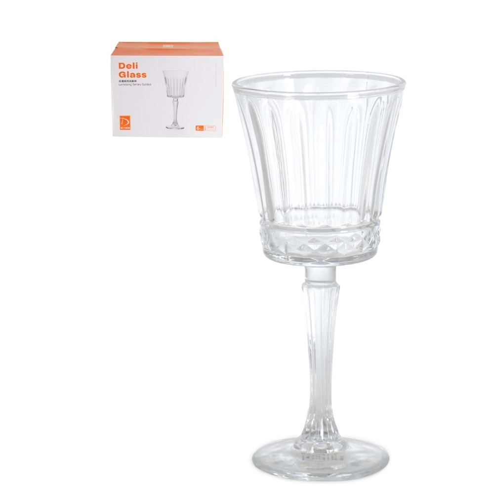 TKB514.H -CAM KADEH 6LI 300ML -İPEK