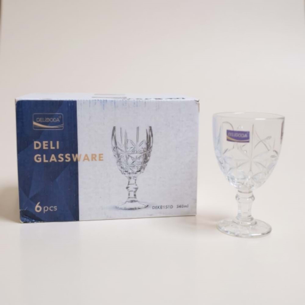 151D DSKB -CAM KADEH 6LI 340ML -İPEK