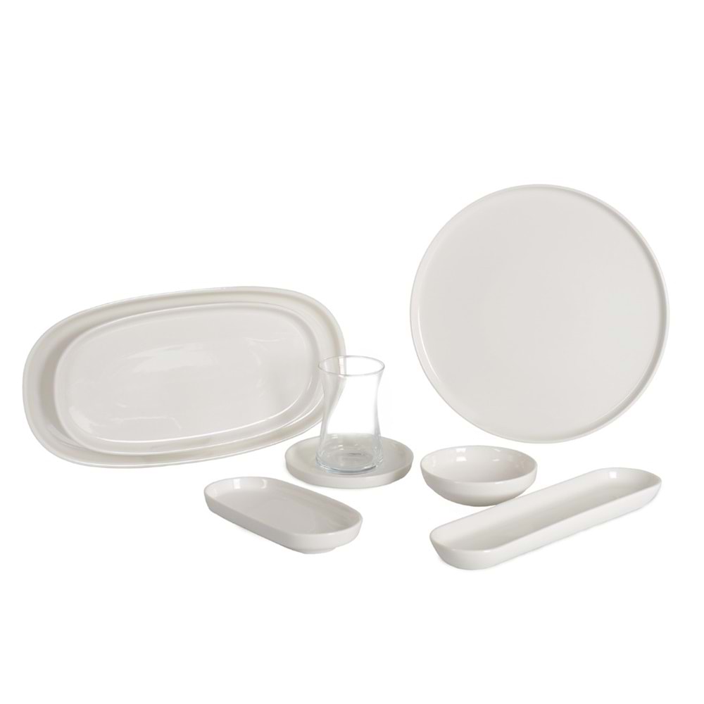 1350 -KAHVALTI TK YUVR.SADE KREM -İPEK