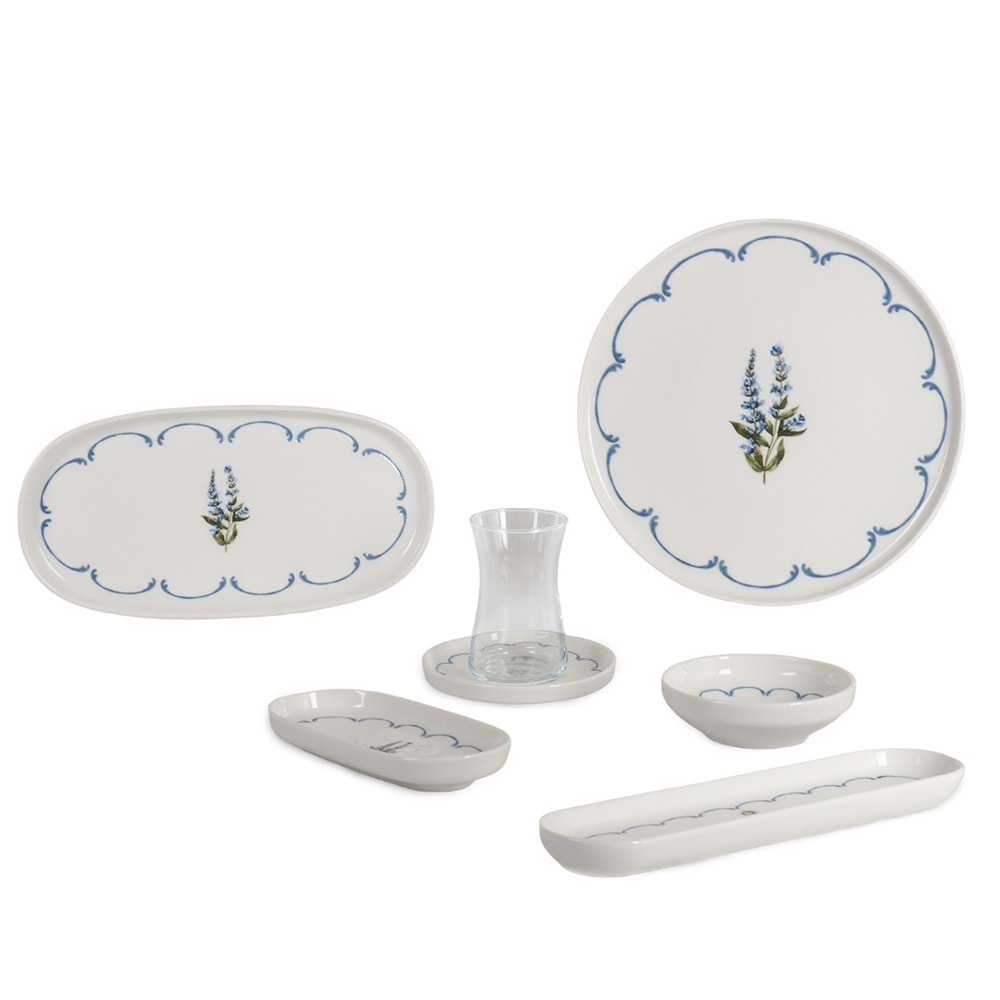 1358 -KAHVALTI TK.YUVR.DESENLİ ELARA -İPEK