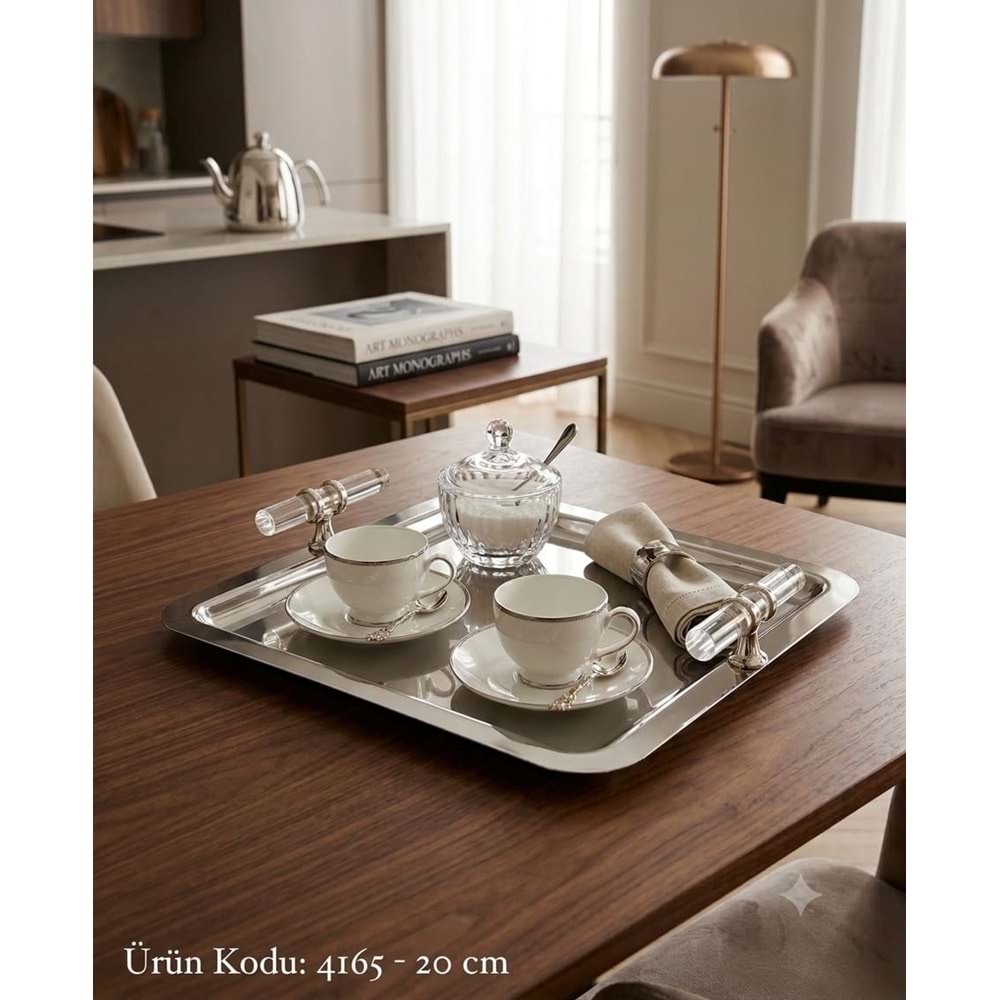 H.4165-SUNUM KARE CAM KULP GMŞ. -MANOR