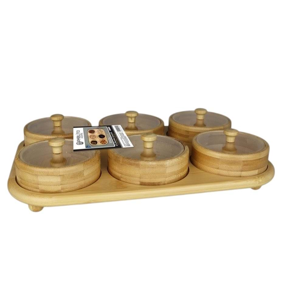 PBT.693-BAMBU ÇEREZLİK 6LI YUVR.-PABLİTO