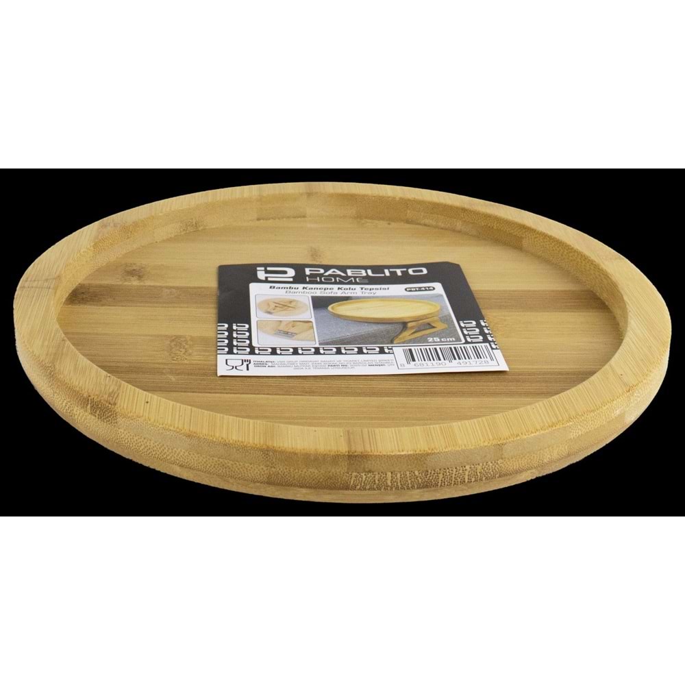 PBT.414-BAMBU SUNUMLUK AYAKLI YUVR -PABLİTO