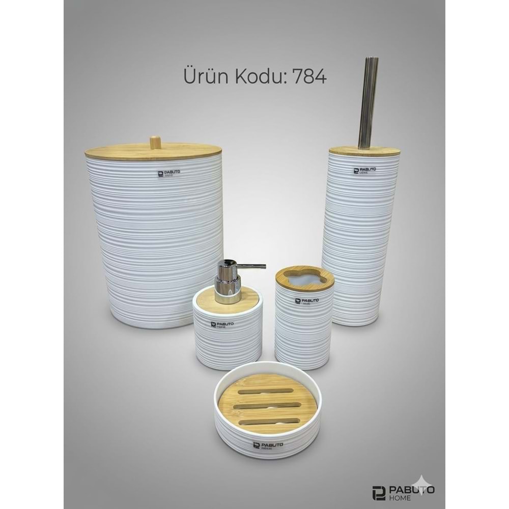 PBT.784.BY -BANYO SETİ ÇİZGİLİ BYZ -PABLİTO