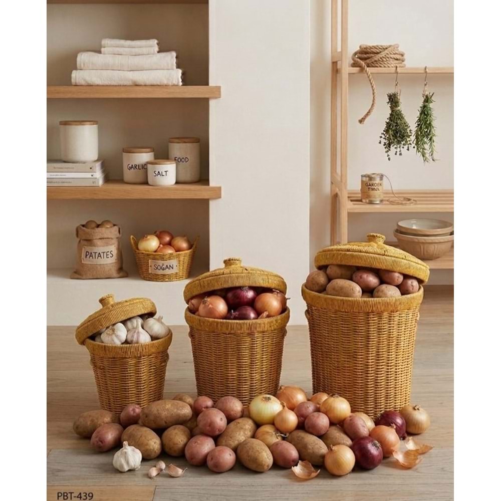 PBT.439-PATATES SOĞAN SEPETİ 3 LÜ -PABLİTO
