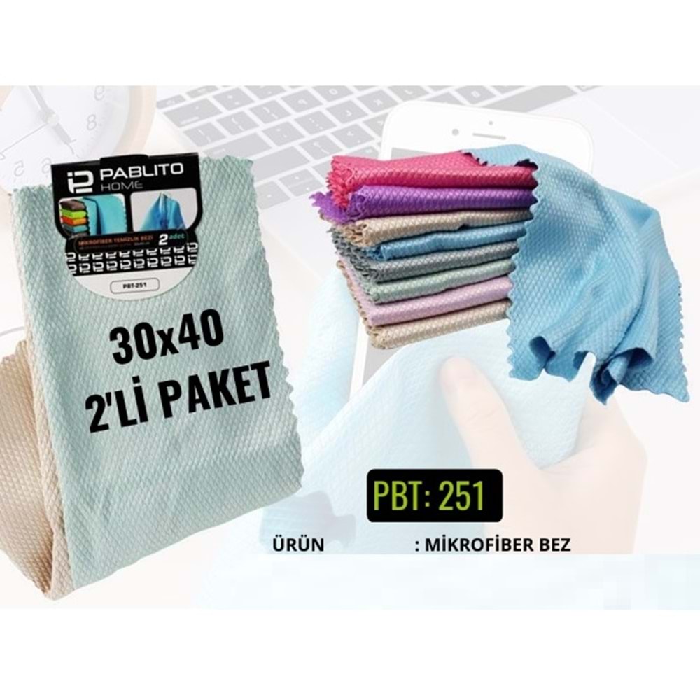 PBT.251-MİKROFİBER BEZ -PABLİTO