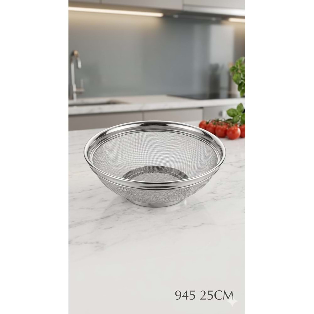 PBT.944 -SÜZGEÇ KULPSUZ 25CM -PABLİTO