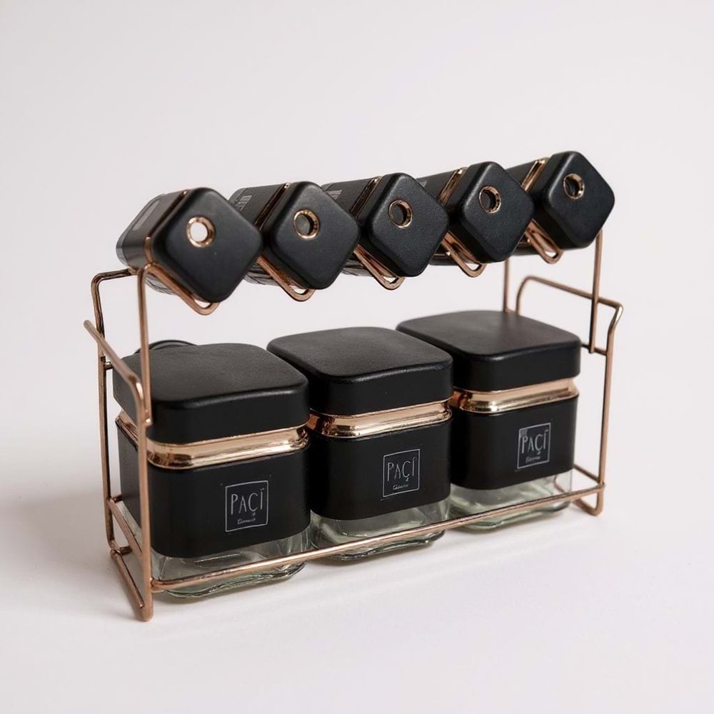 401034-BAHARAT 8Lİ MTL/CAM KARE SY.SA-PAÇİ