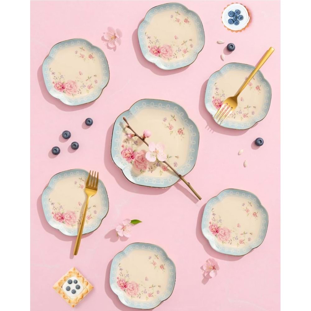 116 -PORS.PASTA 7'PRÇ. İKRAM SETİ -PAÇİ