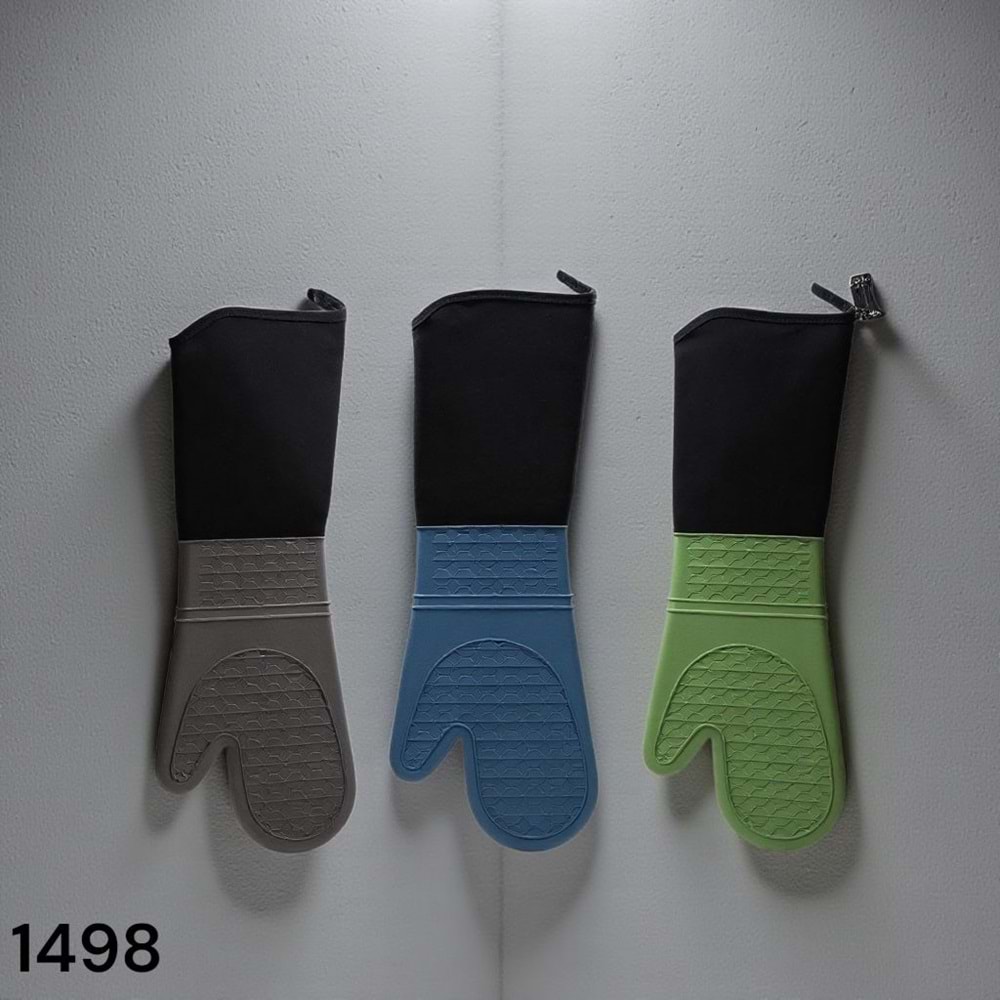 1498-SİLİKON FIRIN ELDİVENİ BÜYÜK -PENGUEN