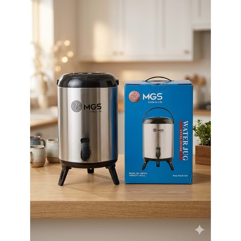 CM1013 -SU TERMOSU 10 LT İNOX -MGS