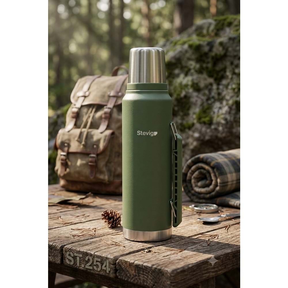 ST.254 -KAMP TERMOS ÇLK 1.2 LT -STEVİG