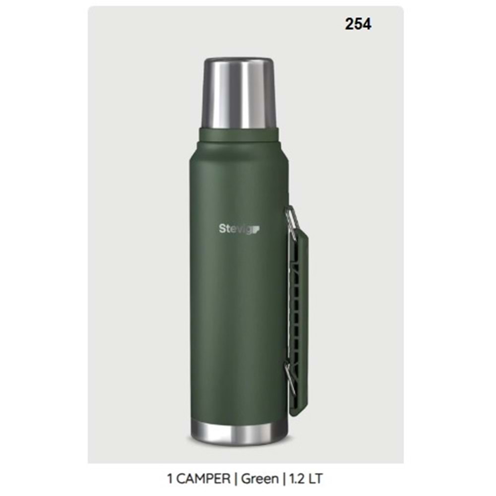 ST.254 -KAMP TERMOS ÇLK 1.2 LT -STEVİG