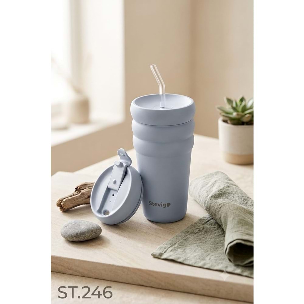 ST.246 -KUPA TERMOS ÇLK 600 ML -STEVİG