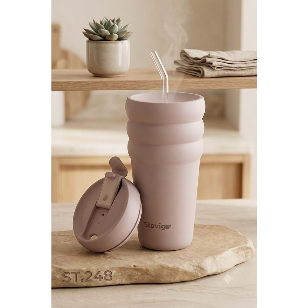 ST.248 -KUPA TERMOS ÇLK 600 ML -STEVİG