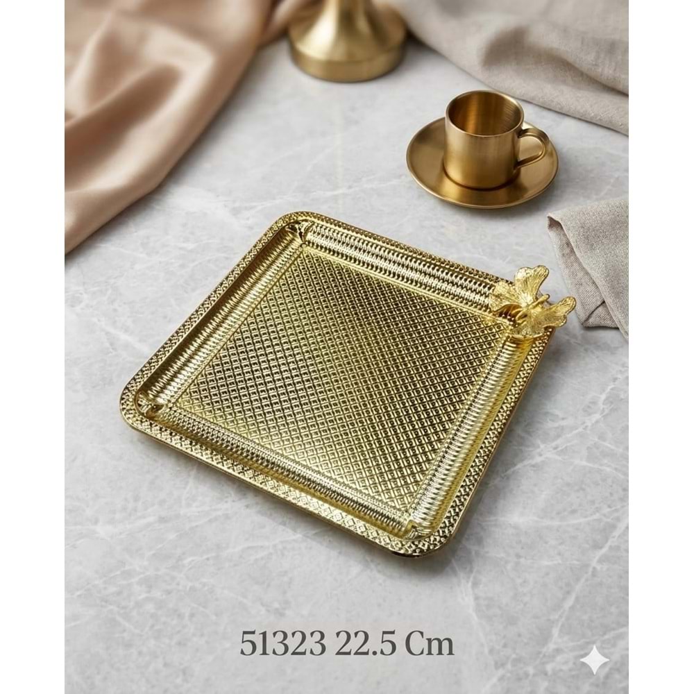 51323 -SUNUM KARE GOLD KLBK. -LAVİN