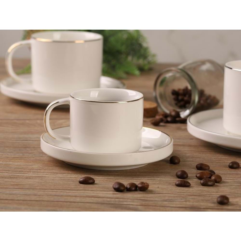 5002 -KAHVE FİNCAN TK. PORSELEN PLTN.-STİLL