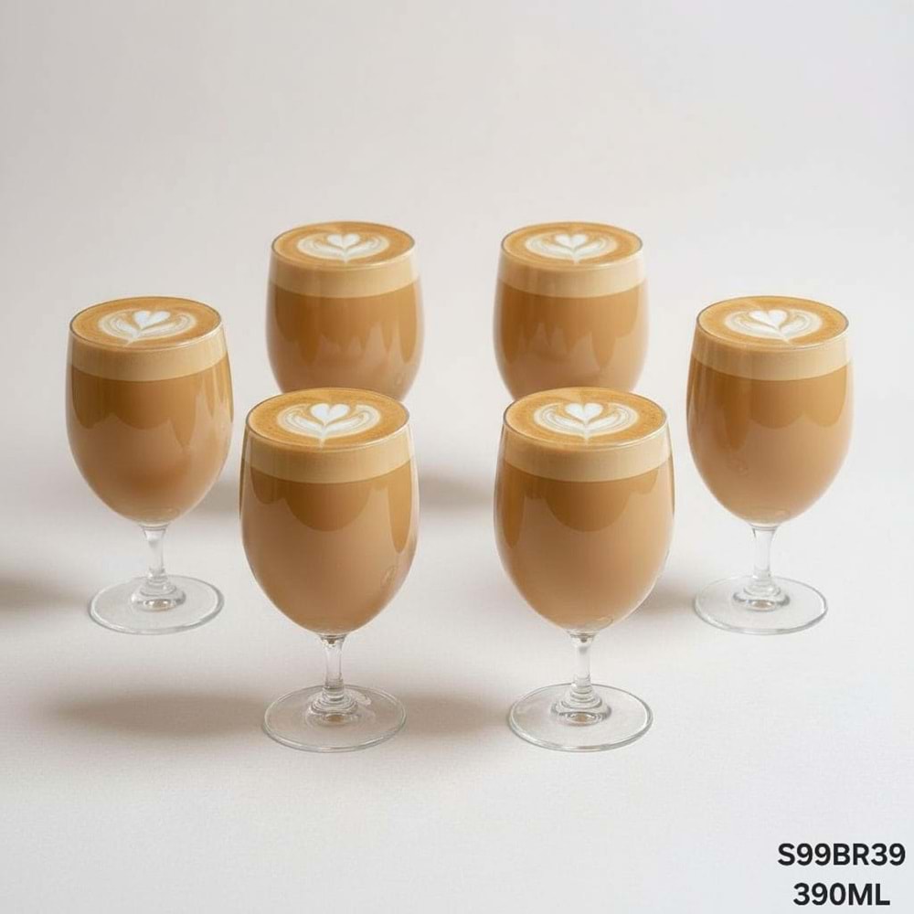 S99BR39-CAM KADEH BRD 6 LI 390ML -TUTKU