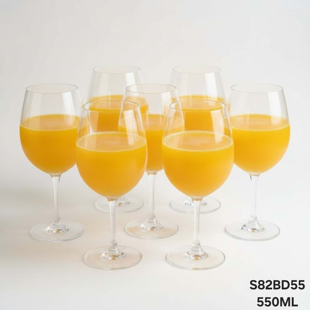 S82BD55-CAM KADEH BRD 6 LI 430ML -TUTKU