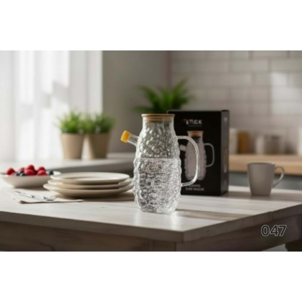 KT.047-CAM YAĞLIK BAMBU KP ÜZÜM 1000ML -TUTKU