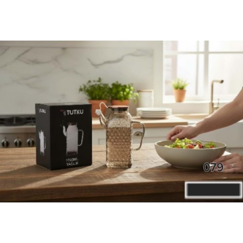 KT.079-CAM YAĞLIK PLS.KPK.RENKLİ 1000ML -TUTKU