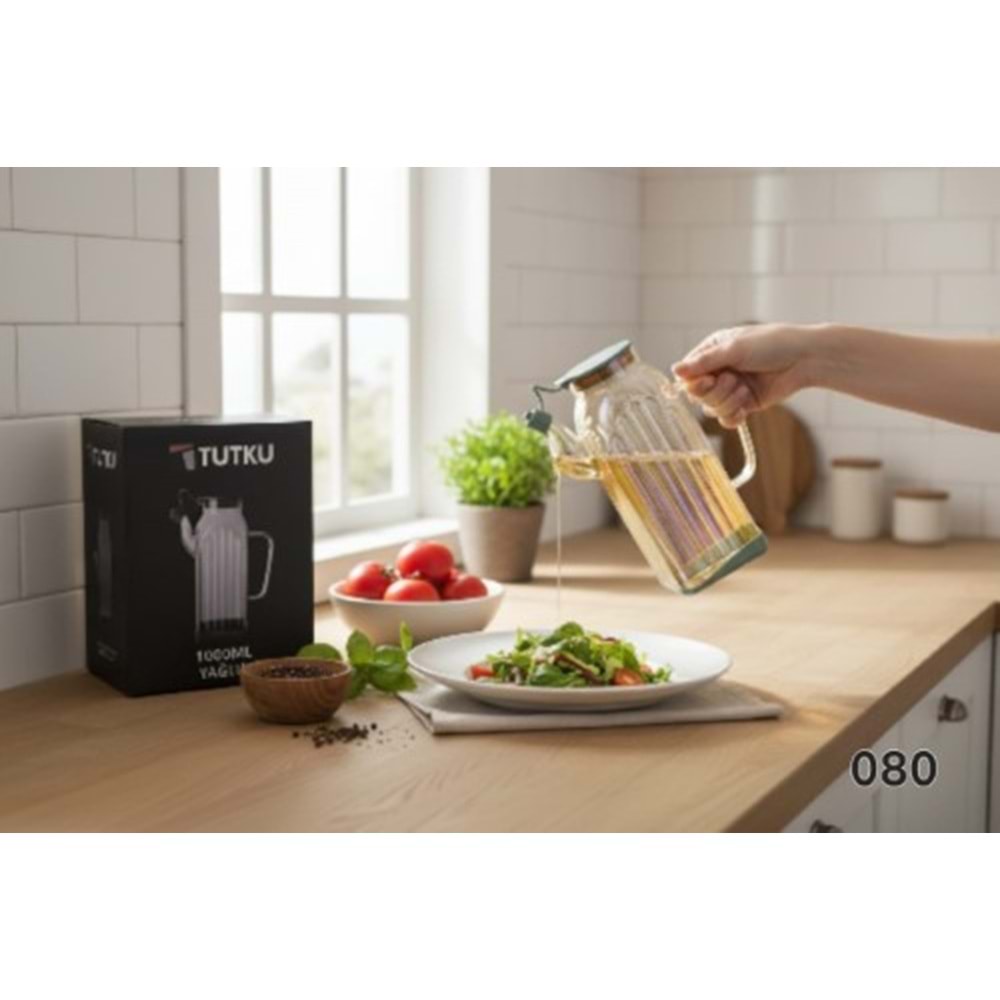 KT.080-CAM YAĞLIK PLS.KPK.RENKLİ 1000ML -TUTKU
