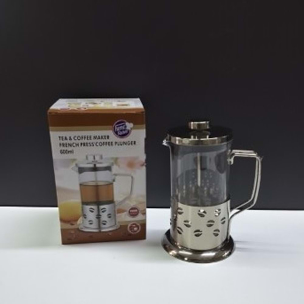 351-FRENCHPRESS 600ML.TEL SAP-TUTKU