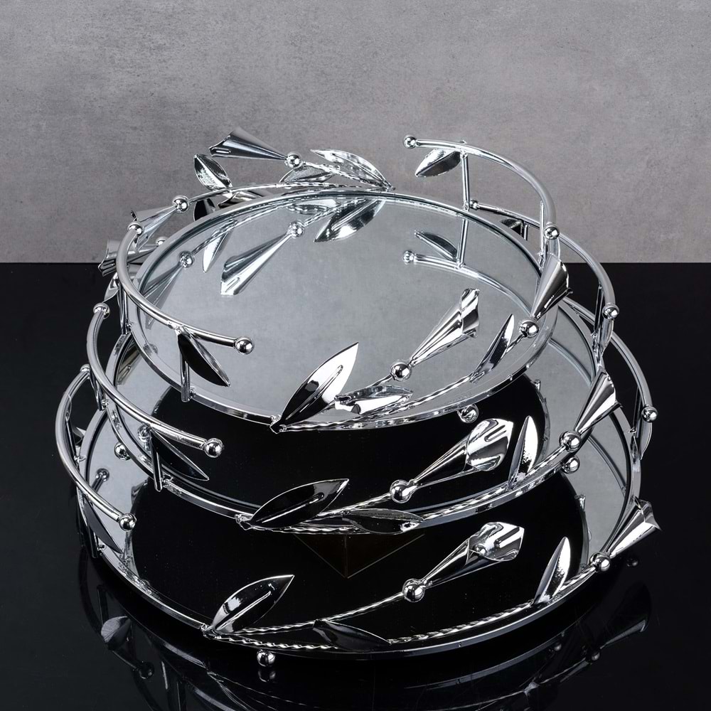 JX22G -TEPSİ DEKOR 3LÜ YUVR.GALA GMŞ. -ZEYVE