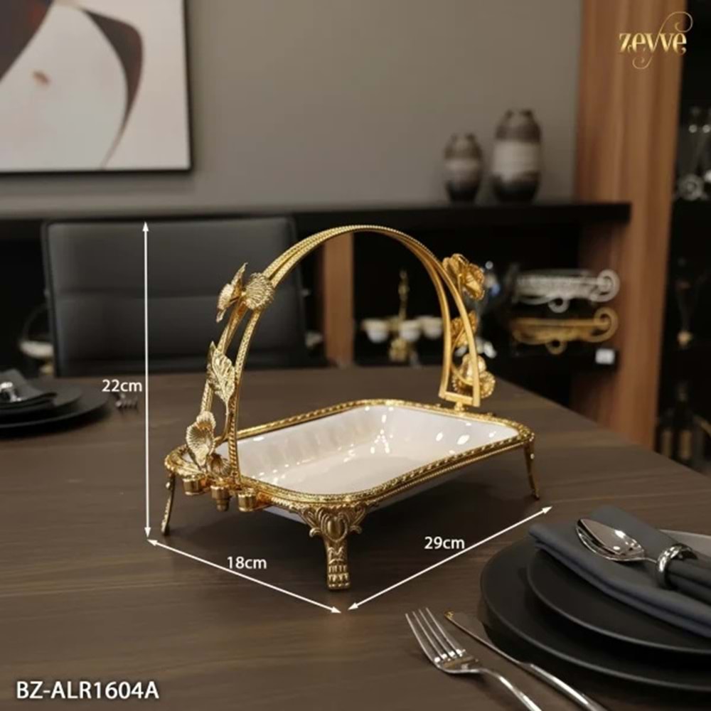 1604.A -PORS.SUNUMLUK SAPLI DİKT.GOLD -ZEYVE