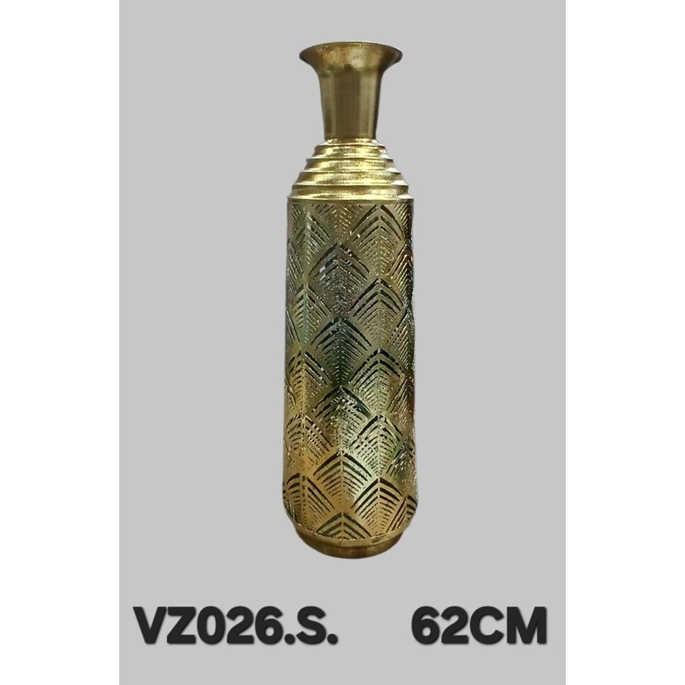 VZ026S -DEKOR VAZO KÇK. DELİKLİ GOLD -ZEYVE