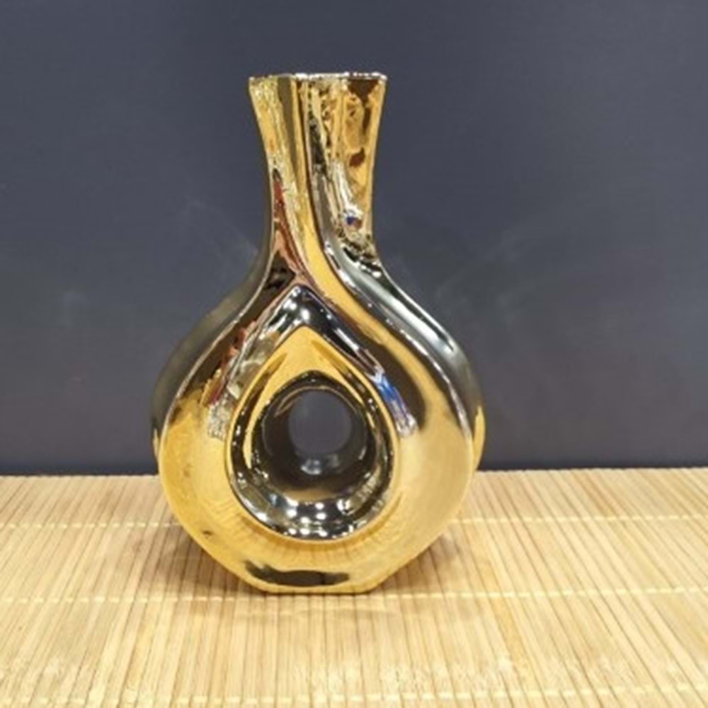 TY.021.AL -SERAM VAZO OLUKLU GOLD -ZEYVE