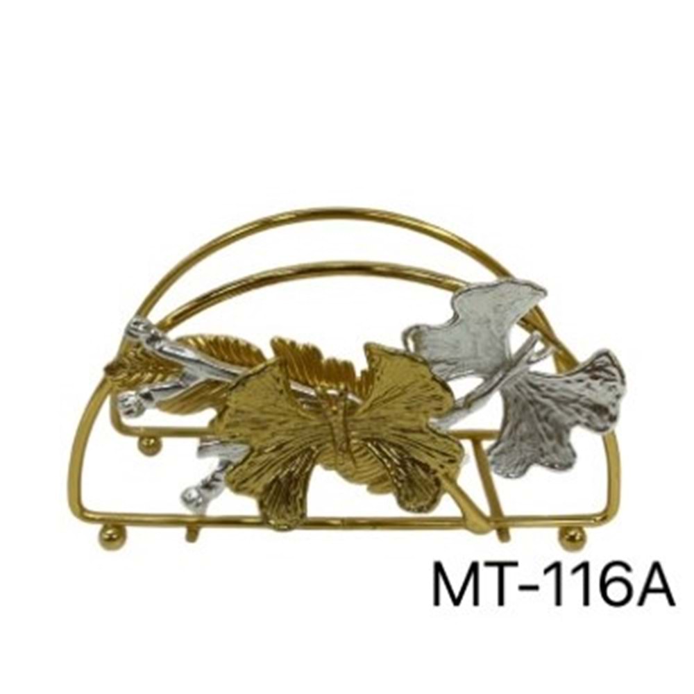 116.MT.AL-PEÇETELİK ZAMAK KELEBEK GOLD -ZEYVE