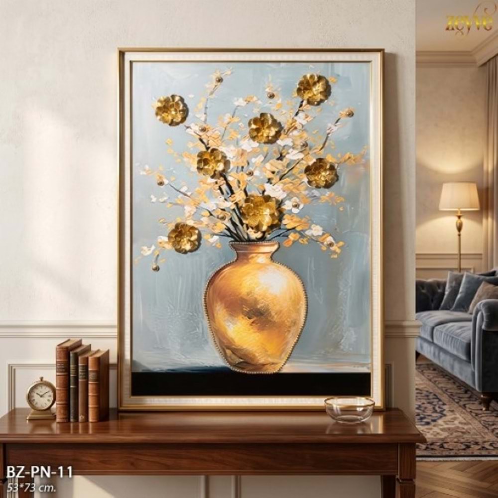 BZ.PN.11 - TABLO BONCUKLU 53*73 3D DİKTD -ZEYVE