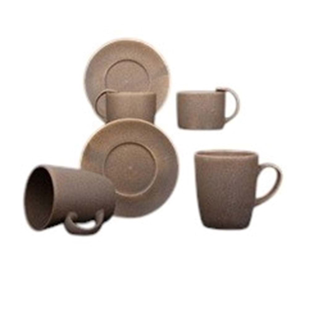 KAHVE FİNCANI 2Lİ + 2 KUPALI -ARYILDIZ