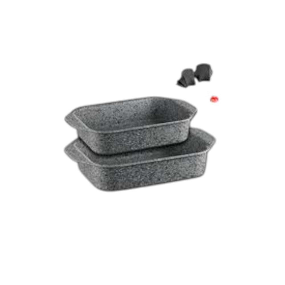 FIRIN TEPSİ 2Lİ (30-35) STONE -BRİONİ