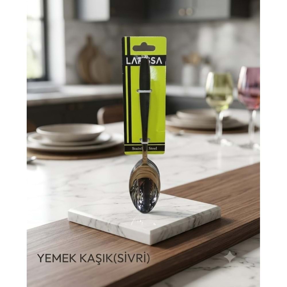 YEMEK KAŞIK SİVRİ 6LI 505 -LARİSSA