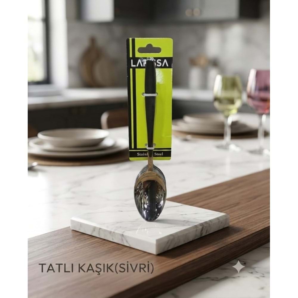 TATLI KAŞIK SİVRİ 6LI 505 -LARİSSA