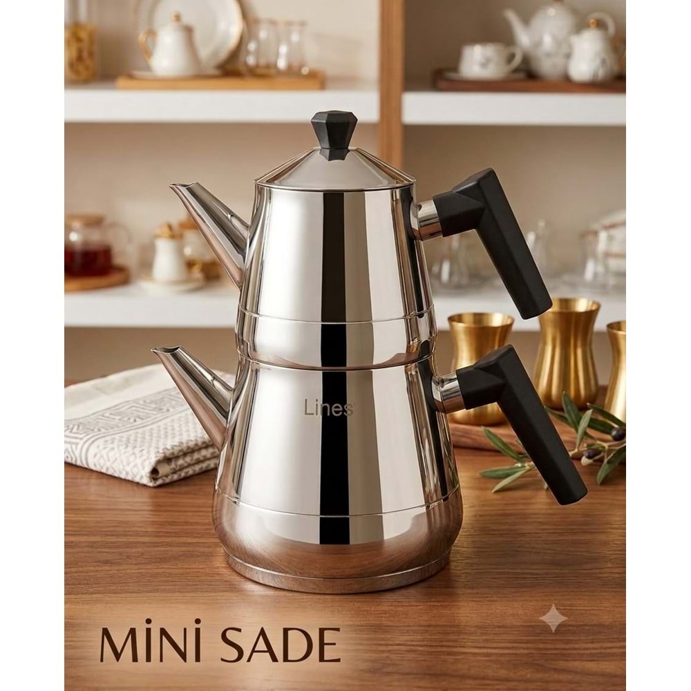 ÇAYDANLIK PRMT. BAKALİT MİNİ SADE -LİNES