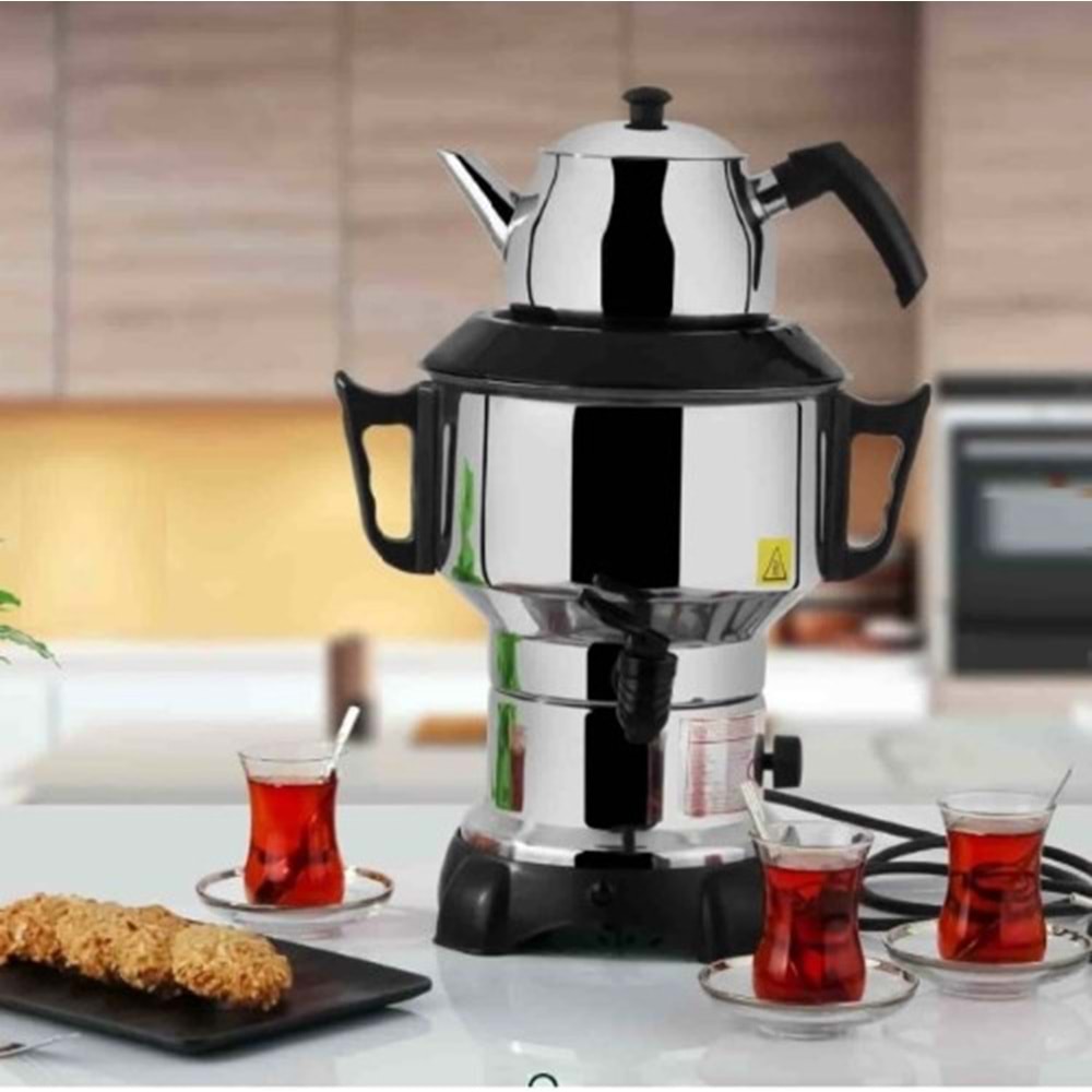 ELEKTR.SEMAVER ALDENTE 4,5LT. SADE -LİNES